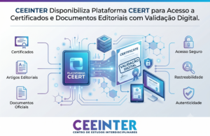 Plataforma CEERT para emissão de documentos editoriais com validação digital